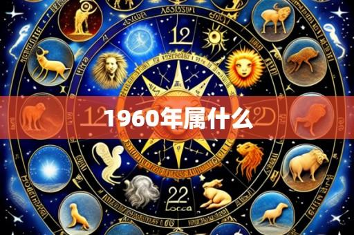 1960年属什么