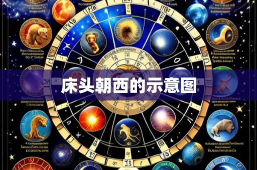 床头朝西的示意图