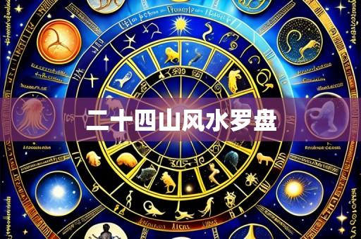 二十四山风水罗盘