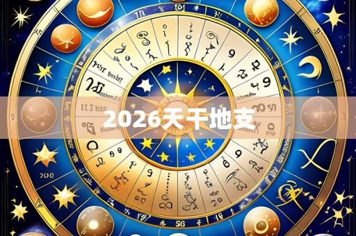 2026天干地支
