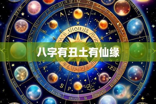 八字有丑土有仙缘