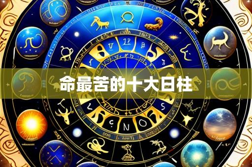 命最苦的十大日柱