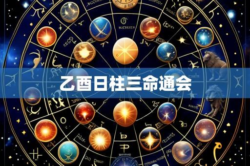 乙酉日柱三命通会