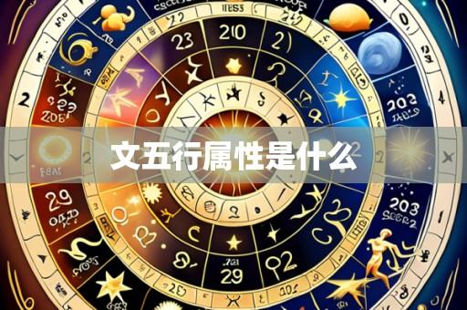 文五行属性是什么