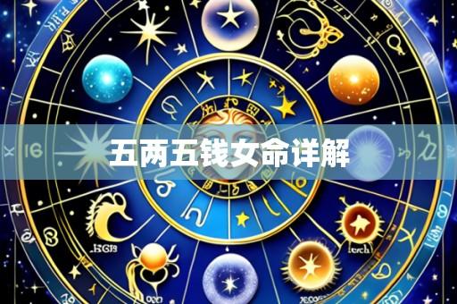 五两五钱女命详解