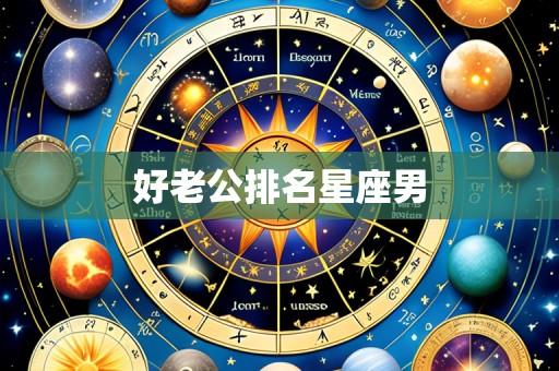 好老公排名星座男