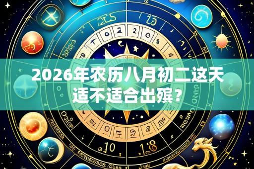 2026年农历八月初二这天适不适合出殡?