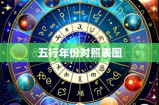 五行年份对照表图