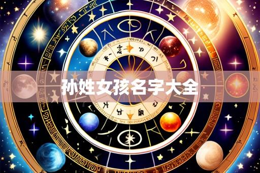 孙姓女孩名字大全
