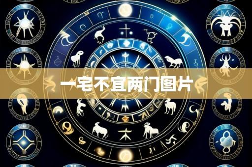 一宅不宜两门图片