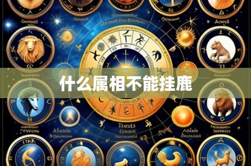 什么属相不能挂鹿