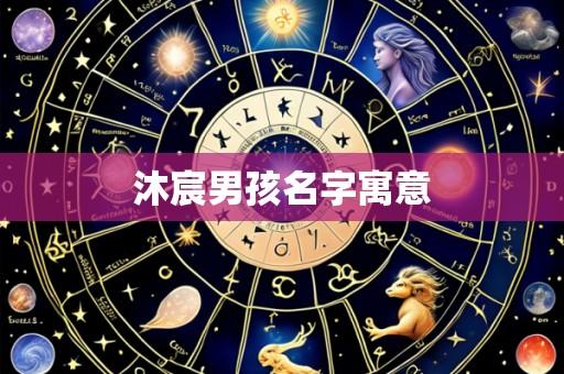 沐宸男孩名字寓意