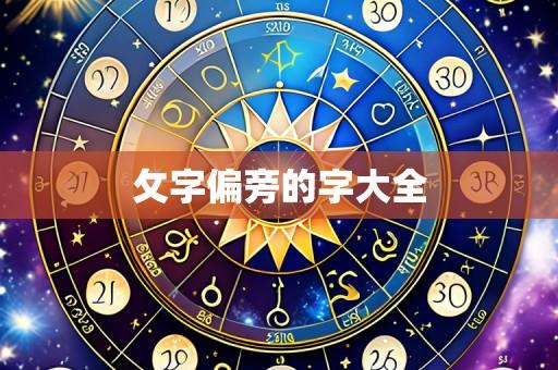 攵字偏旁的字大全