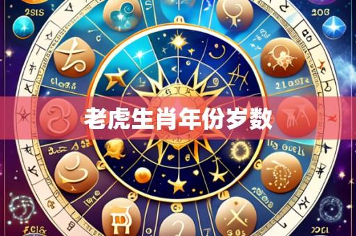 老虎生肖年份岁数