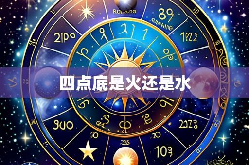 四点底是火还是水