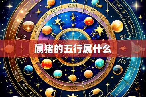 属猪的五行属什么