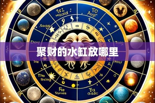 聚财的水缸放哪里