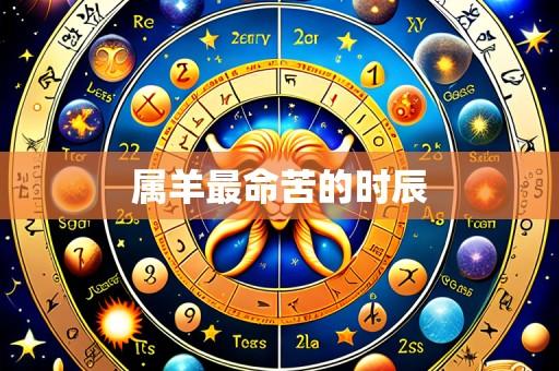 属羊最命苦的时辰