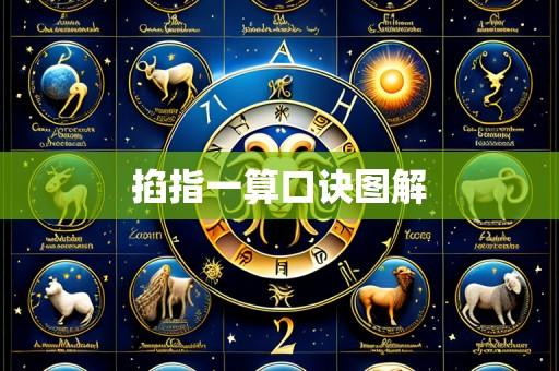 掐指一算口诀图解