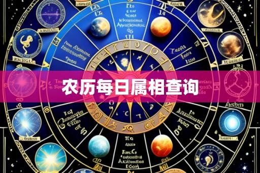农历每日属相查询