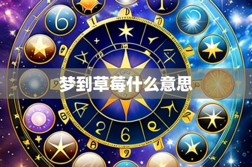 梦到草莓什么意思