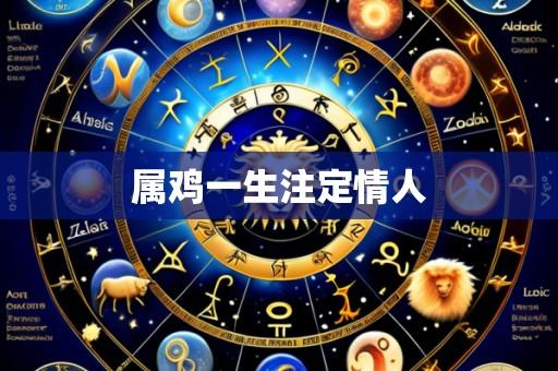 属鸡一生注定情人