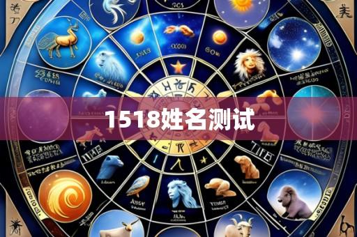 1518姓名测试