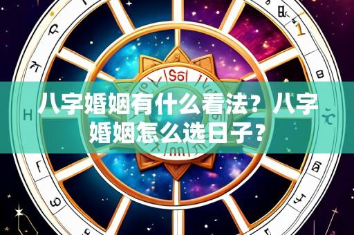 八字婚姻有什么看法?八字婚姻怎么选日子?