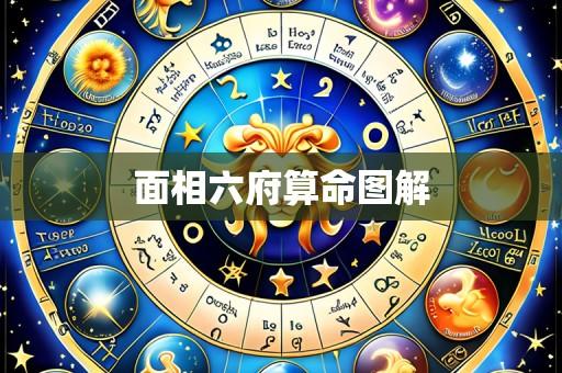 面相六府算命图解