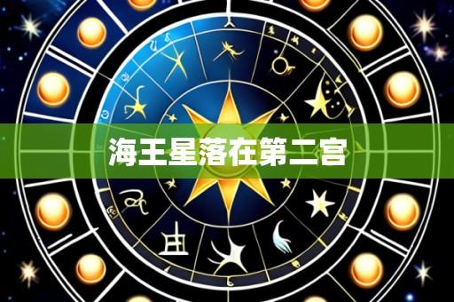 海王星落在第二宫