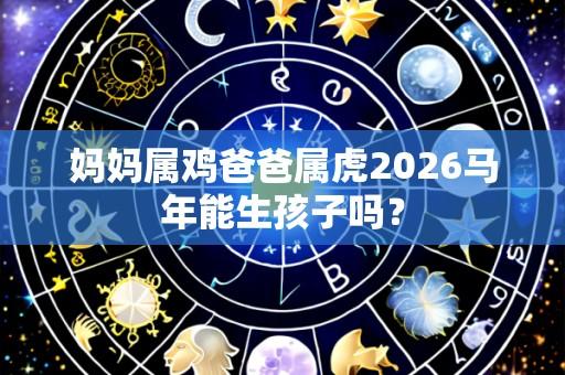 妈妈属鸡爸爸属虎2026马年能生孩子吗?