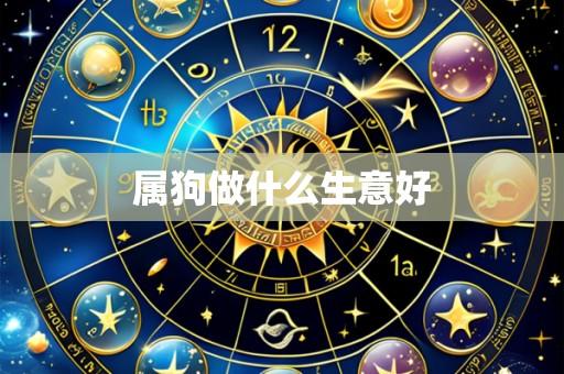 属狗做什么生意好