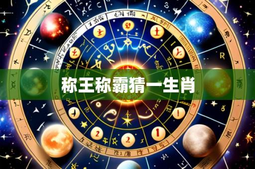 称王称霸猜一生肖