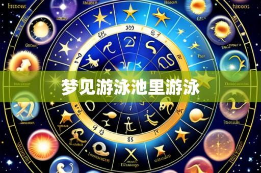 梦见游泳池里游泳