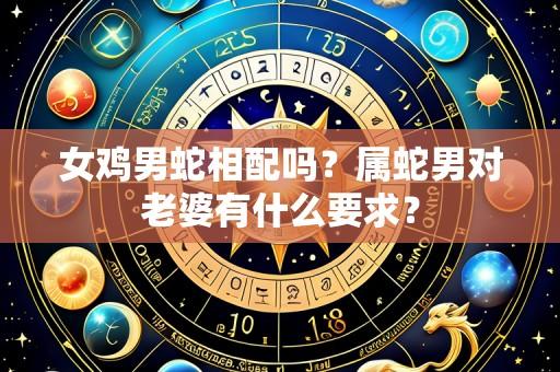 女鸡男蛇相配吗？属蛇男对老婆有什么要求？