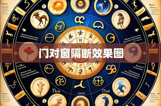 门对窗隔断效果图