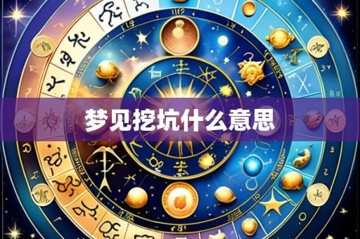 梦见挖坑什么意思