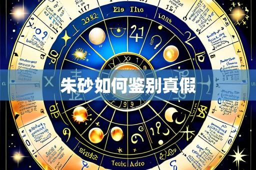 朱砂如何鉴别真假