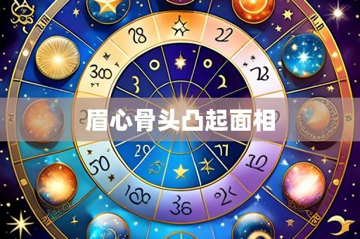 眉心骨头凸起面相