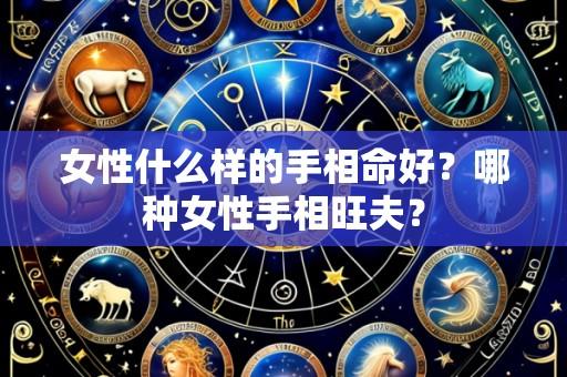 女性什么样的手相命好?哪种女性手相旺夫?