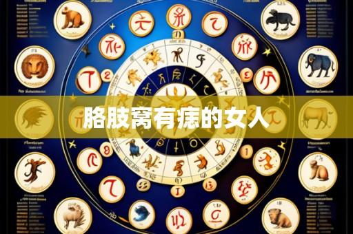 胳肢窝有痣的女人