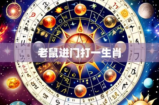老鼠进门打一生肖