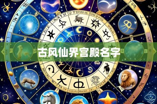 古风仙界宫殿名字