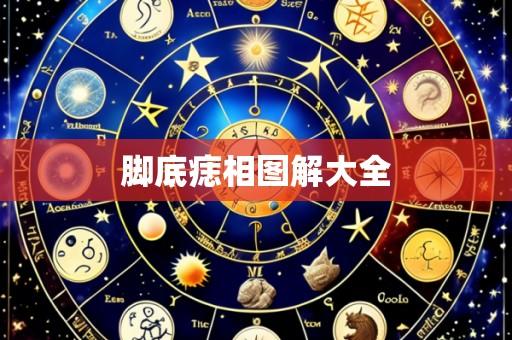 脚底痣相图解大全