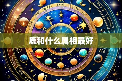 鹿和什么属相最好