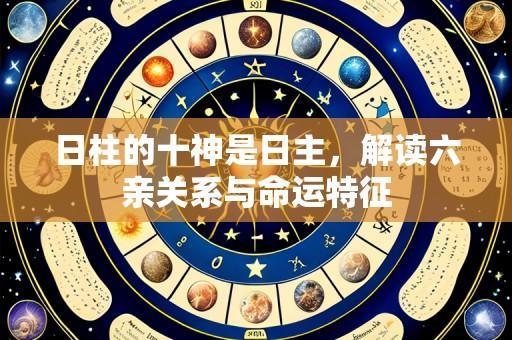 日柱的十神是日主，解读六亲关系与命运特征