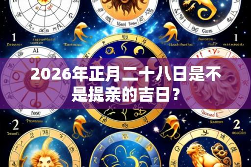 2026年正月二十八日是不是提亲的吉日?