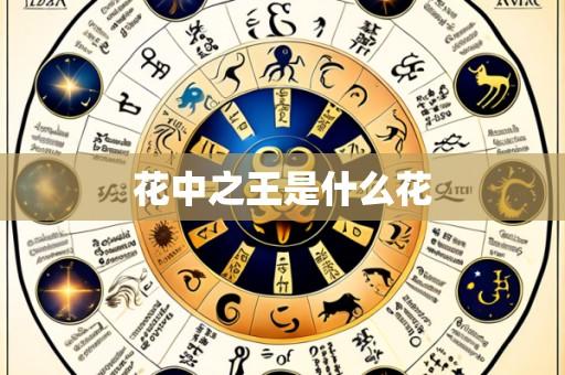 花中之王是什么花
