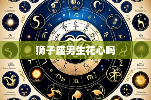 狮子座男生花心吗