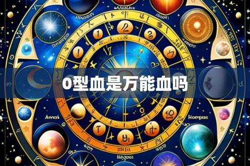 0型血是万能血吗